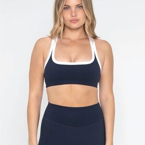 ISO FORM Racer Bra • Navy • M